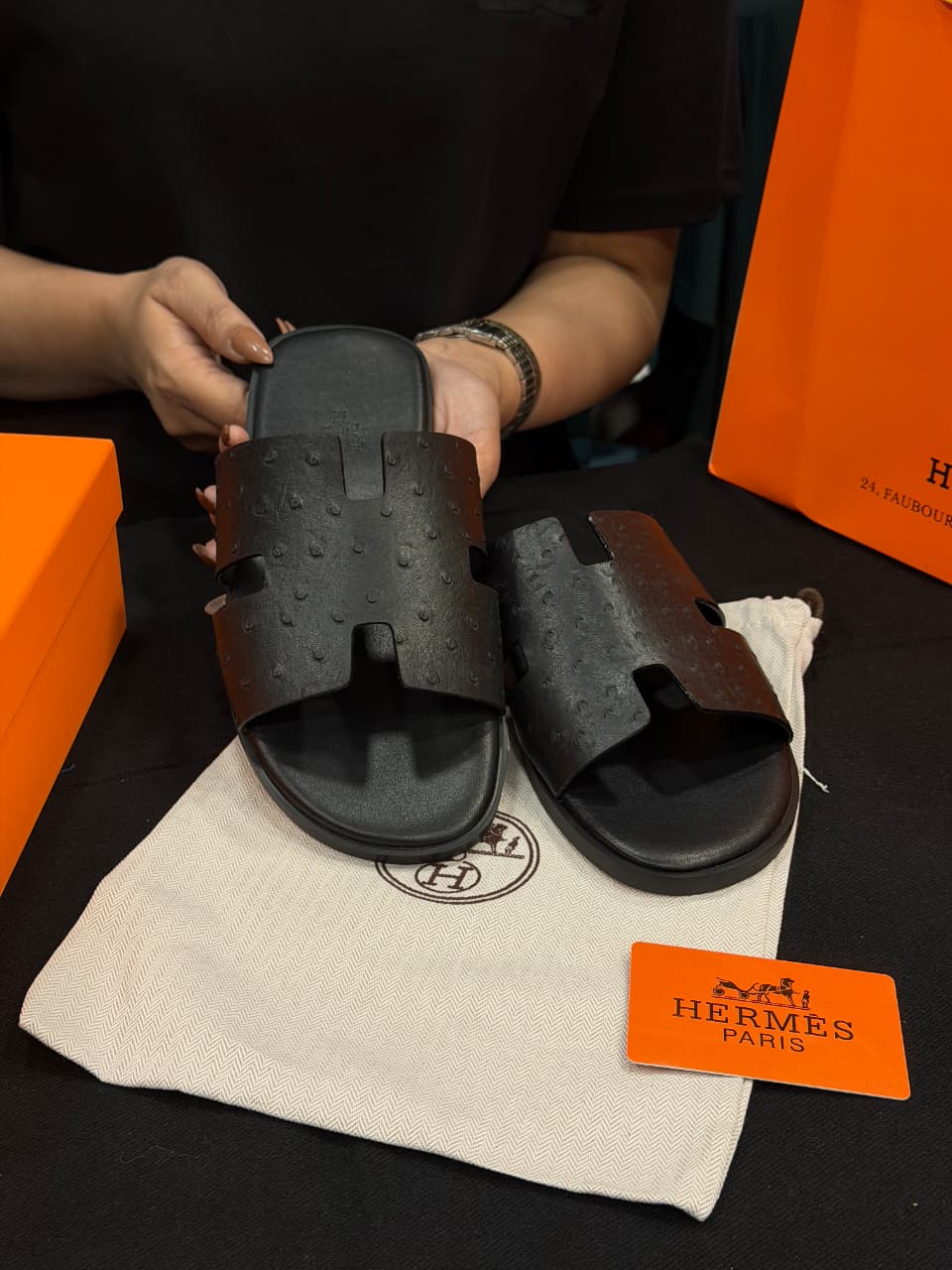 Hermes Izmir High Grade Slides with box