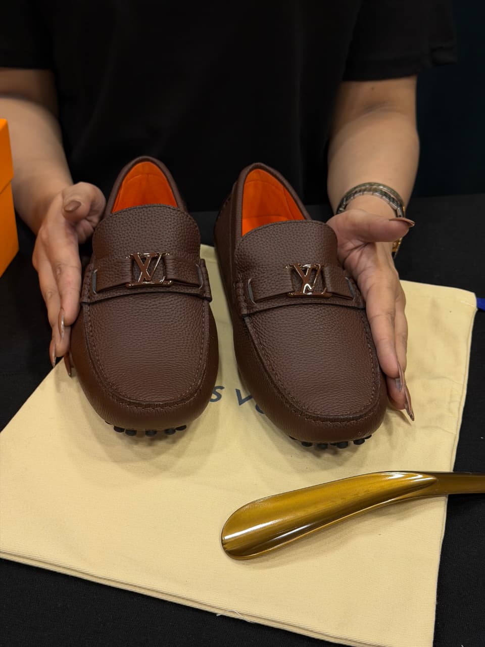 Louis Vuitton Hockenheim Driver 1:1 Grade Super Premium loafer Shoe