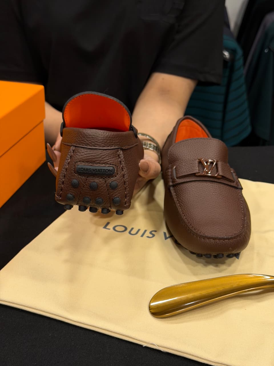 Louis Vuitton Hockenheim Driver 1:1 Grade Super Premium loafer Shoe