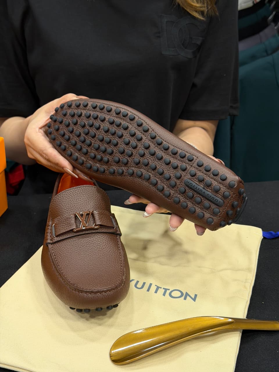Louis Vuitton Hockenheim Driver 1:1 Grade Super Premium loafer Shoe