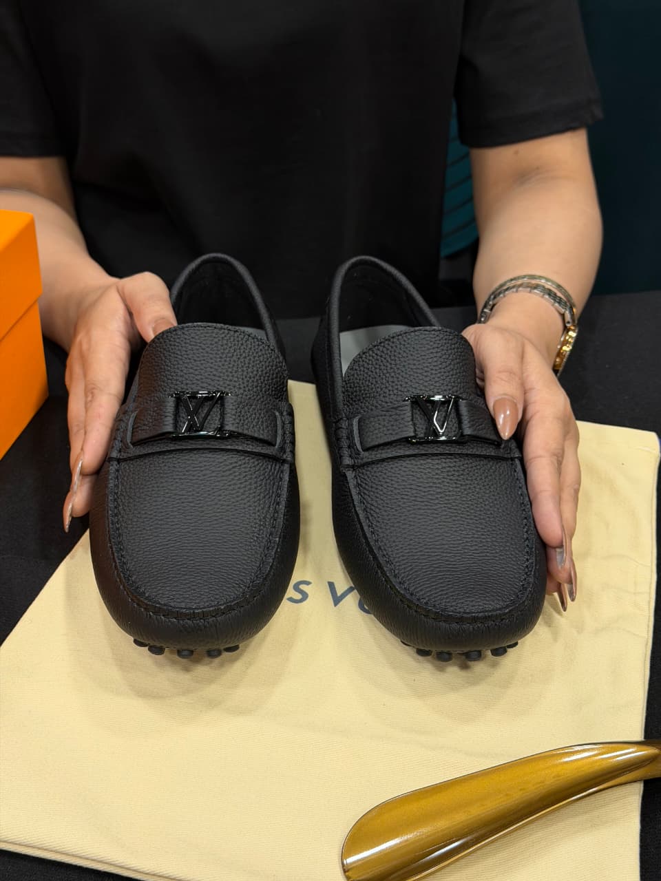 Louis Vuitton Hockenheim Driver 1:1 Grade Super Premium loafer Shoe