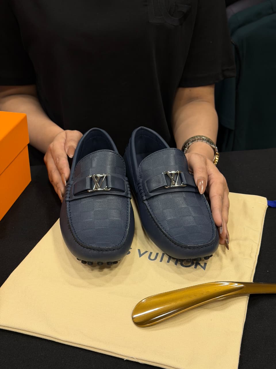Louis Vuitton Hockenheim Driver 1:1 Grade Super Premium loafer Shoe
