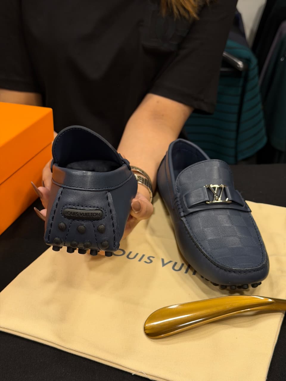 Louis Vuitton Hockenheim Driver 1:1 Grade Super Premium loafer Shoe