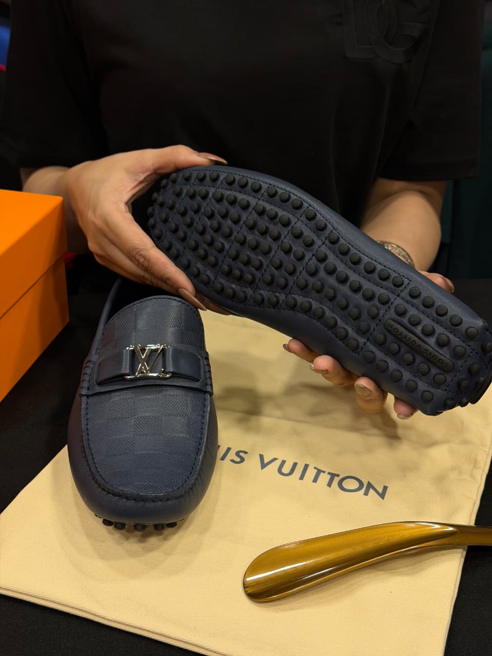 Louis Vuitton Hockenheim Driver 1:1 Grade Super Premium loafer Shoe
