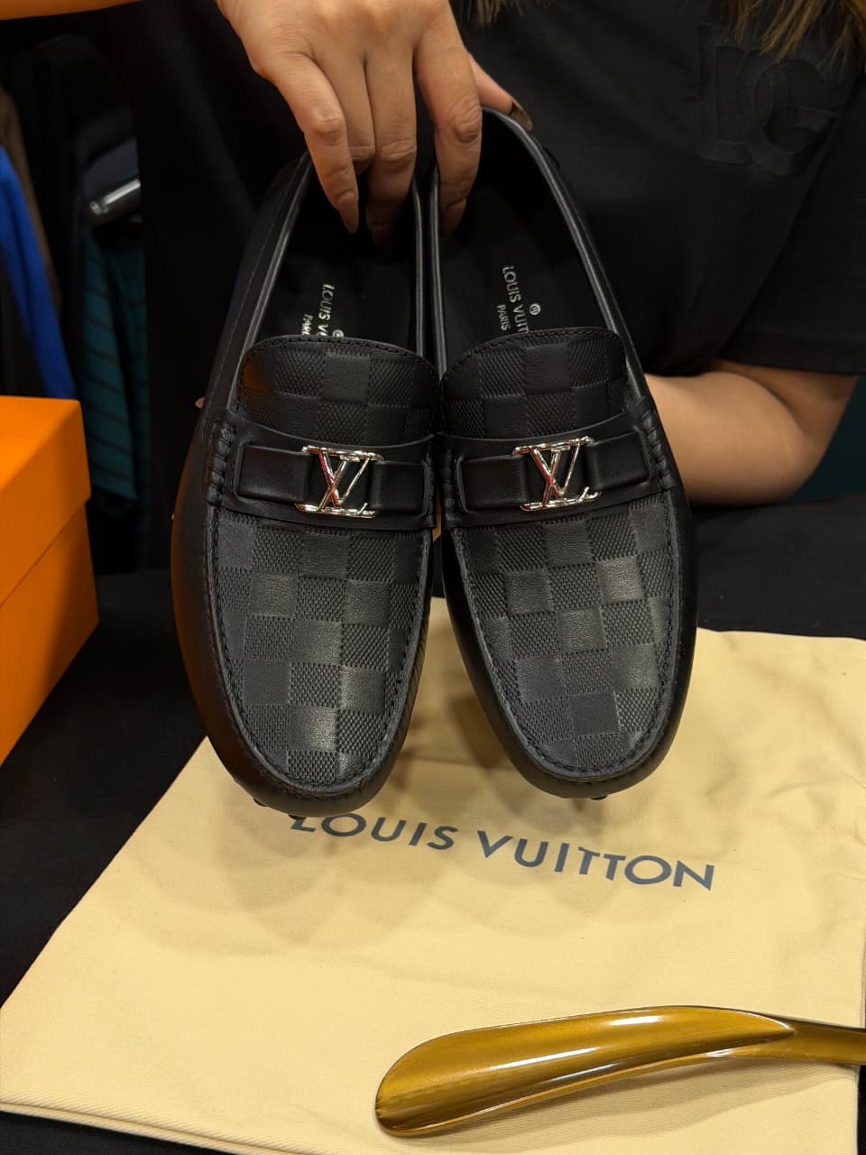 Louis Vuitton Hockenheim Driver 1:1 Grade Super Premium loafer Shoe