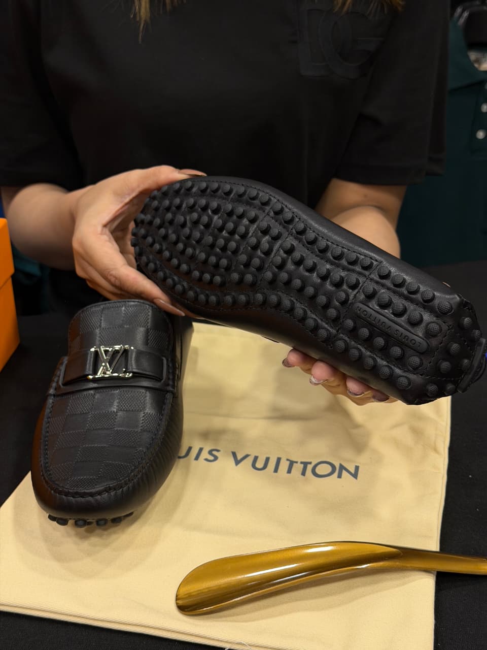 Louis Vuitton Hockenheim Driver 1:1 Grade Super Premium loafer Shoe