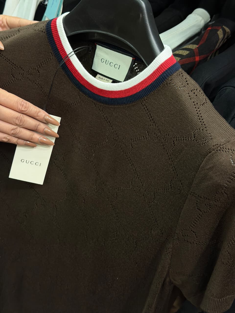 Gucci Wave Knit 1:1 Grade Premium T-shirt