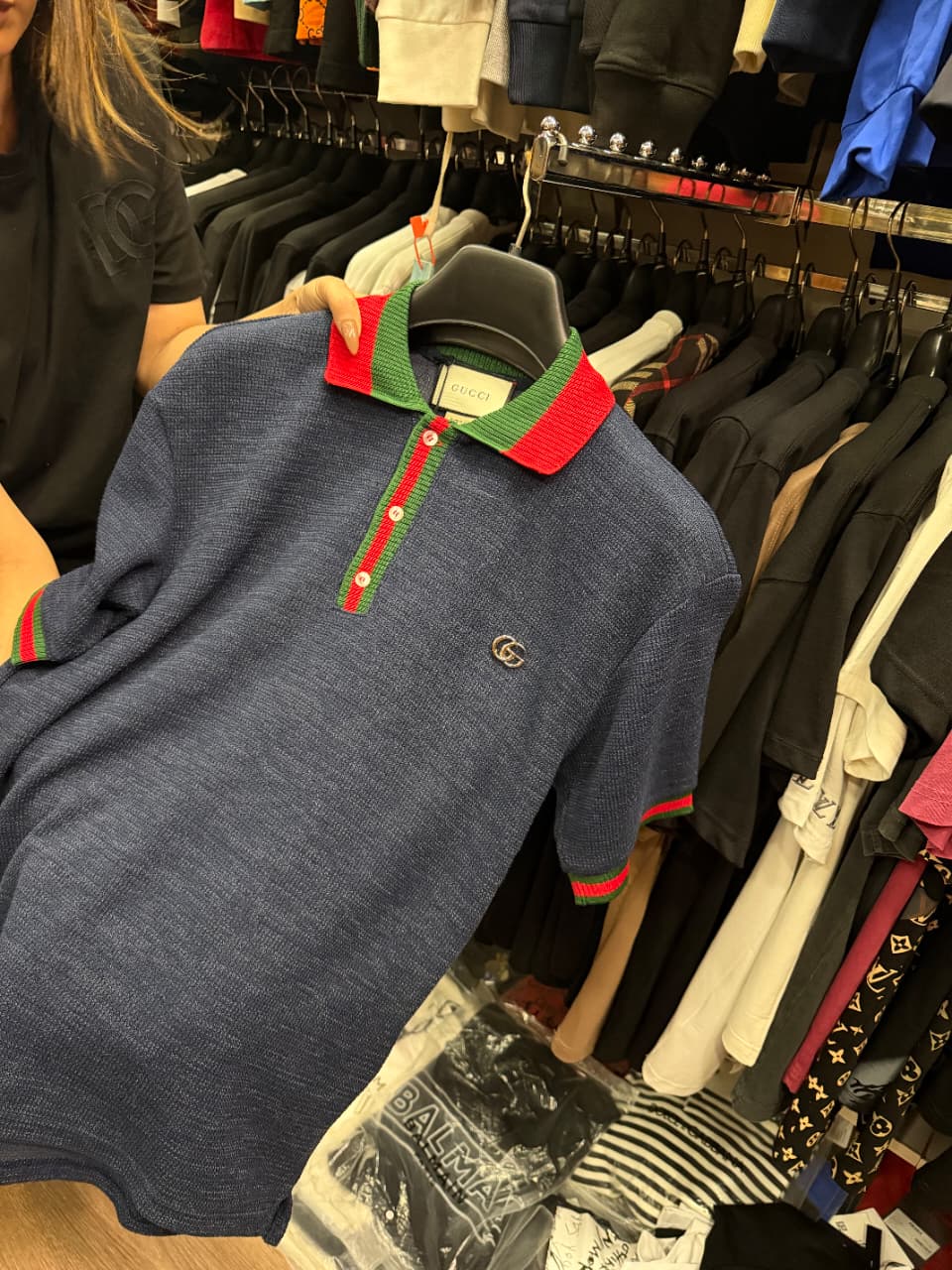 Gucci 1:1 Grade Premium Knitted Polo