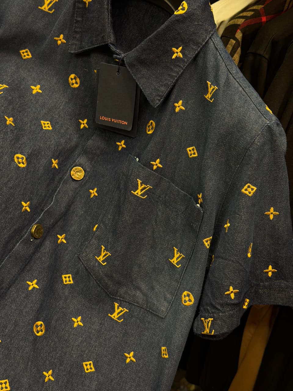 Louis Vuitton 1:1 Grade Premium Oversized Short Sleeves Shirt