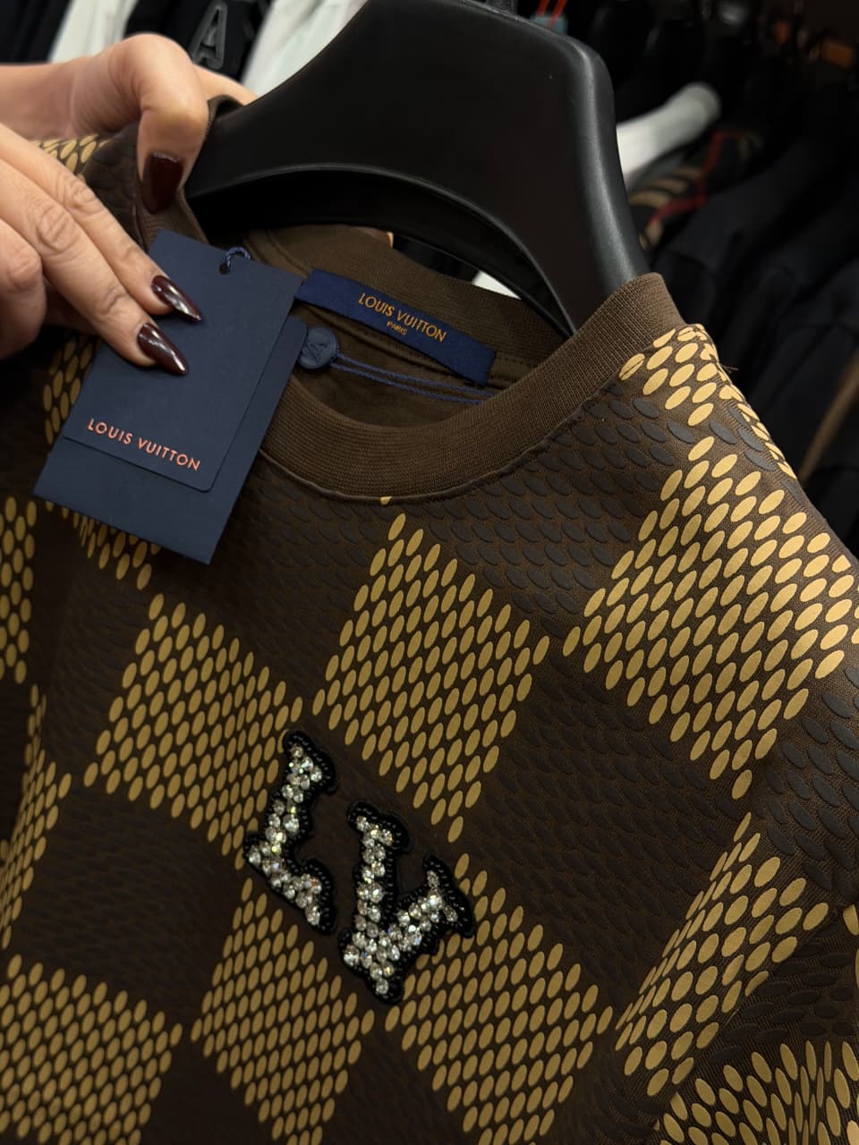 Louis Vuitton 1:1 Grade Super Premium Oversized T-shirt