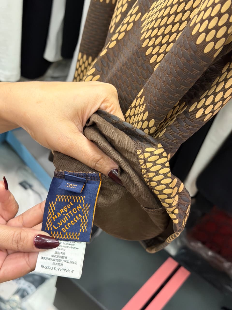 Louis Vuitton 1:1 Grade Super Premium Oversized Tshirt