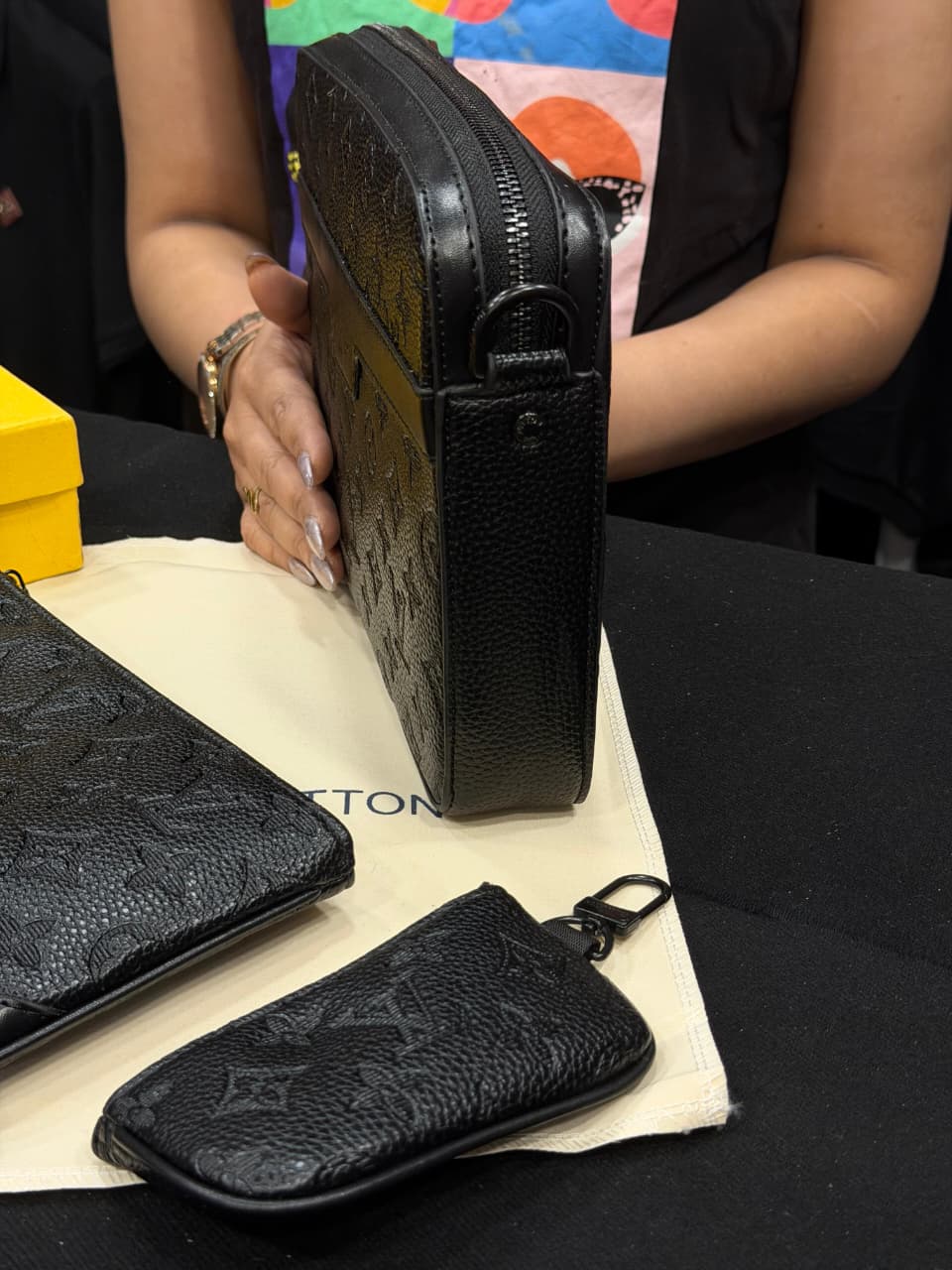 Louis Vuitton Trio Detachable Bag
