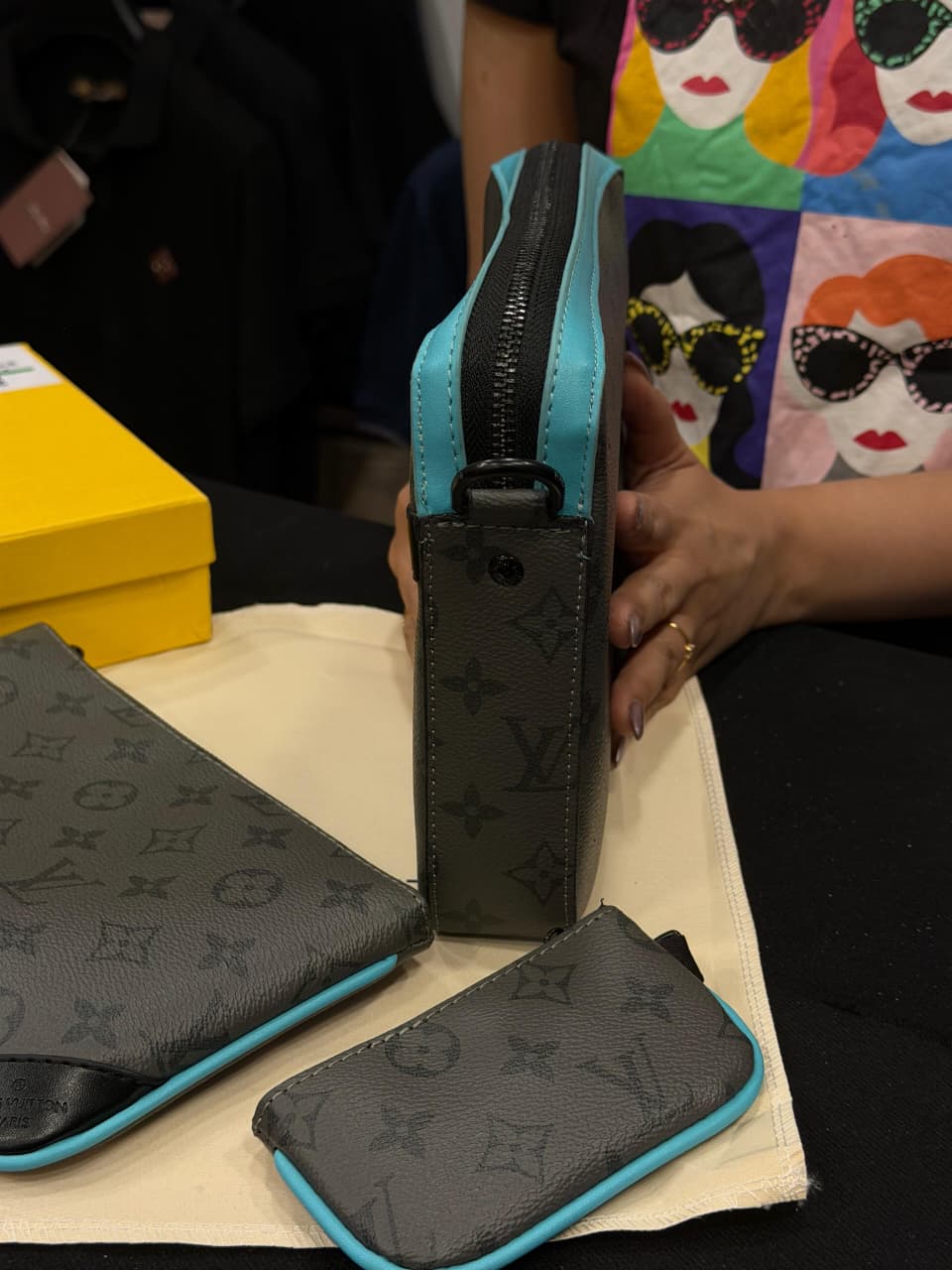 Louis Vuitton Trio Detachable Bag