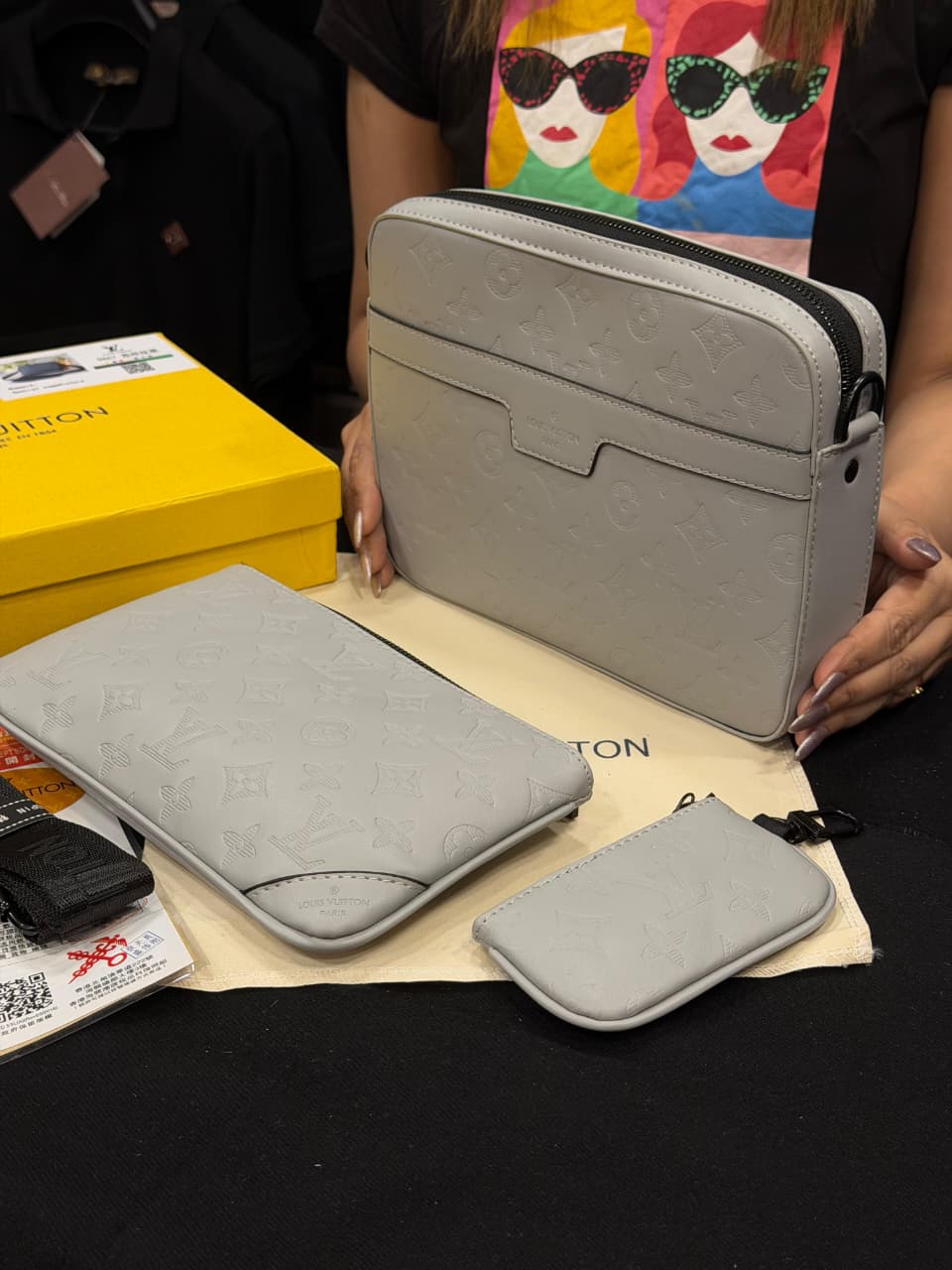 Louis Vuitton Trio Detachable Bag