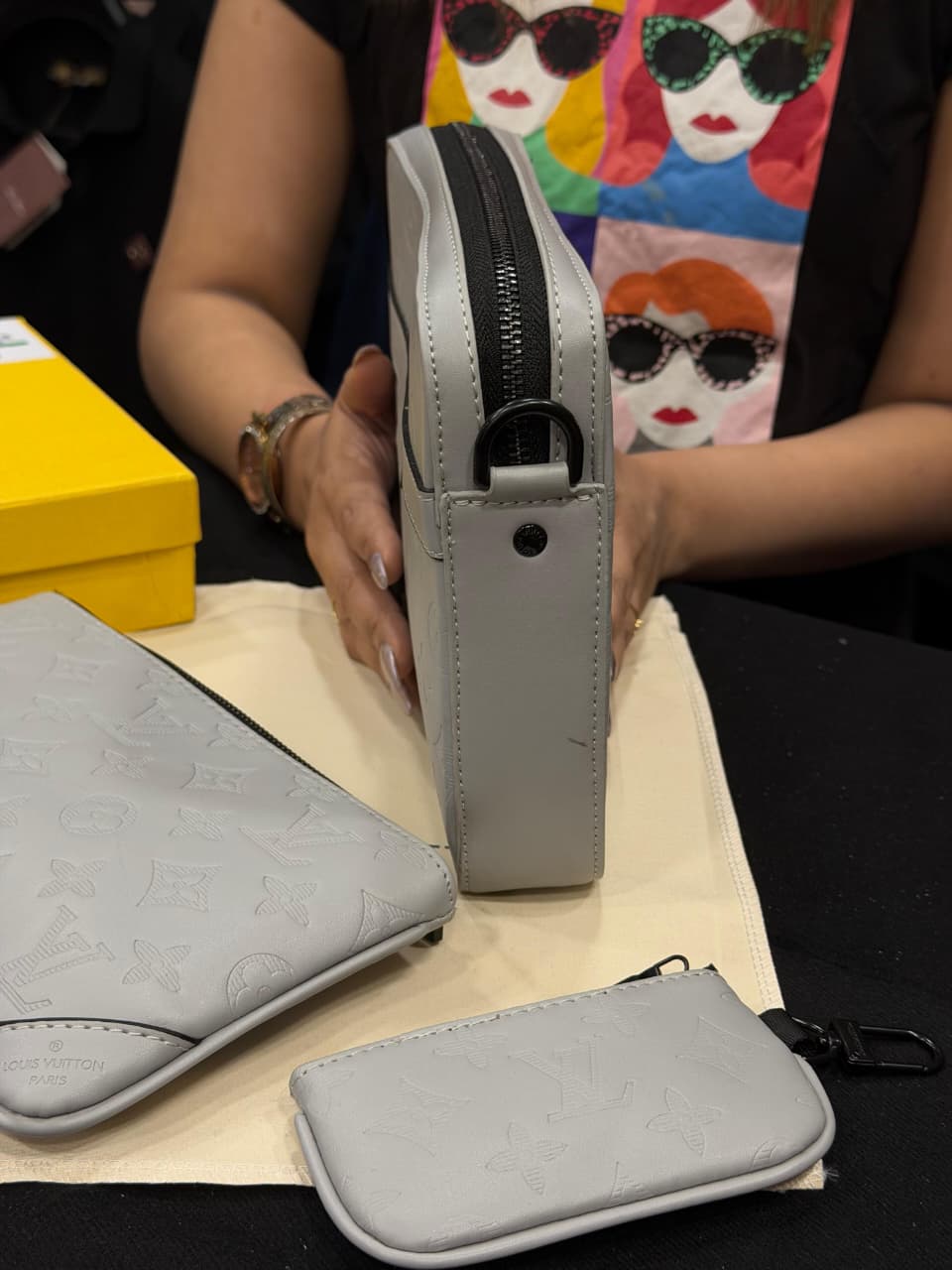 Louis Vuitton Trio Detachable Bag
