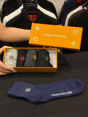 Louis Vuitton Pack of 5 Socks Box