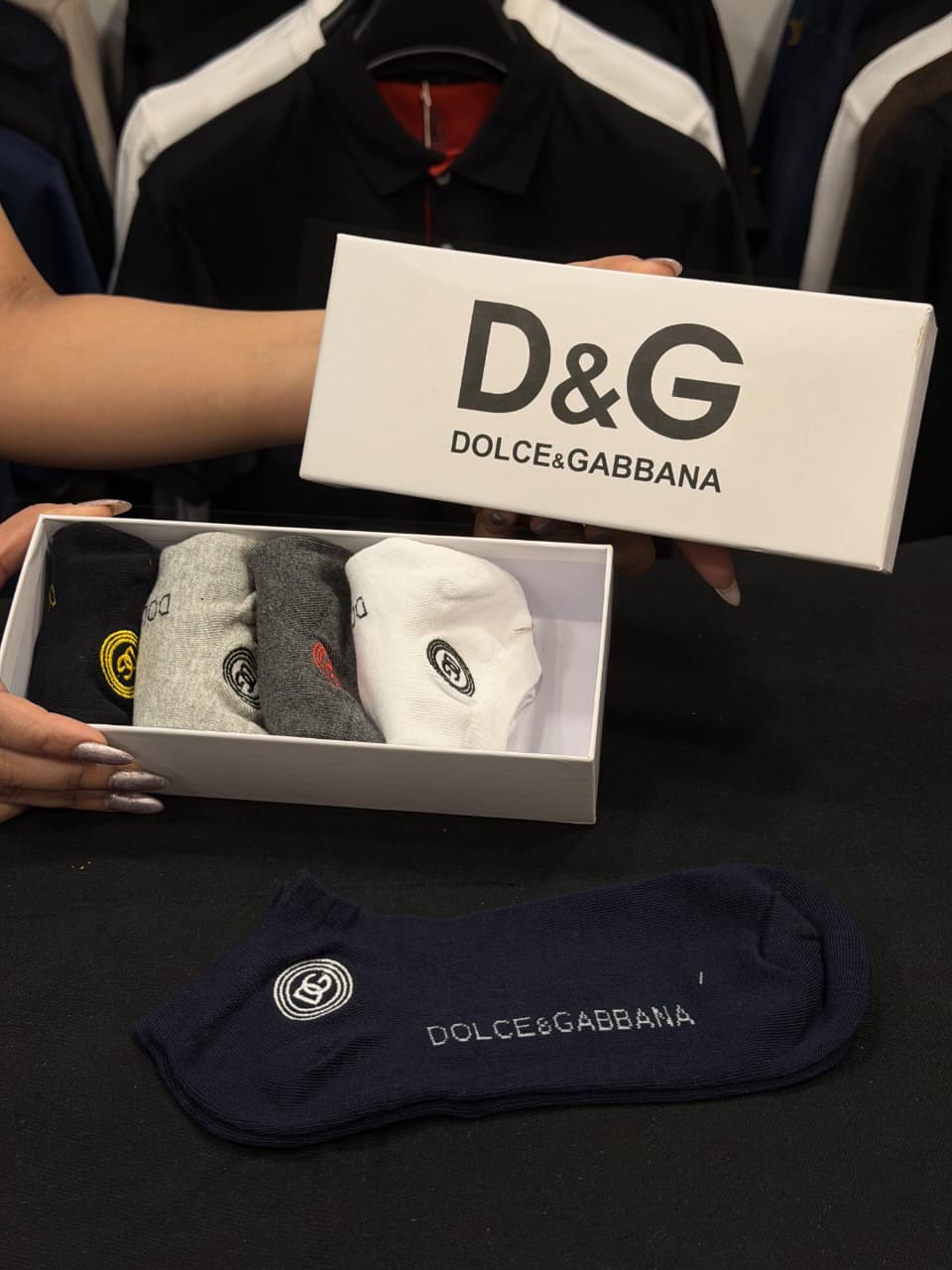 DG Pack of 5 Socks Box