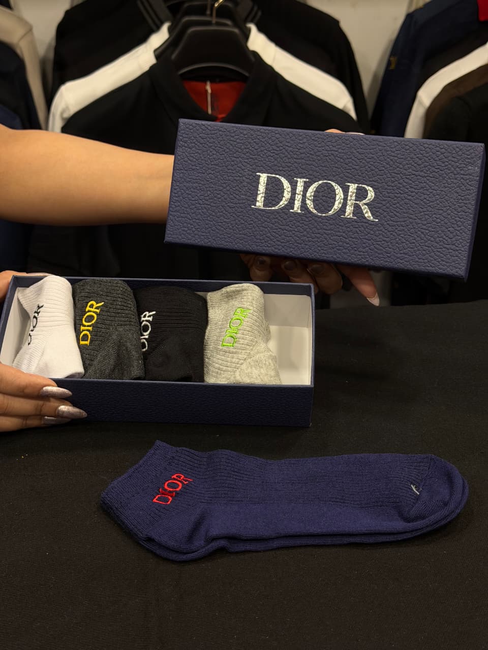 CD Pack of 5 Socks Box