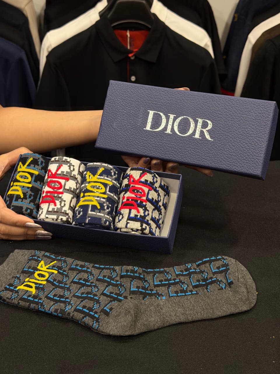 CD Pack of 5 Socks Box