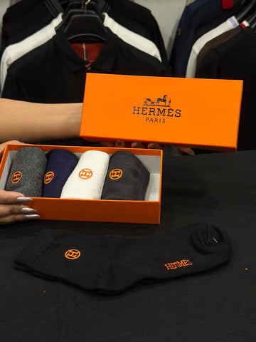 Hermes Pack of 5 Socks Box