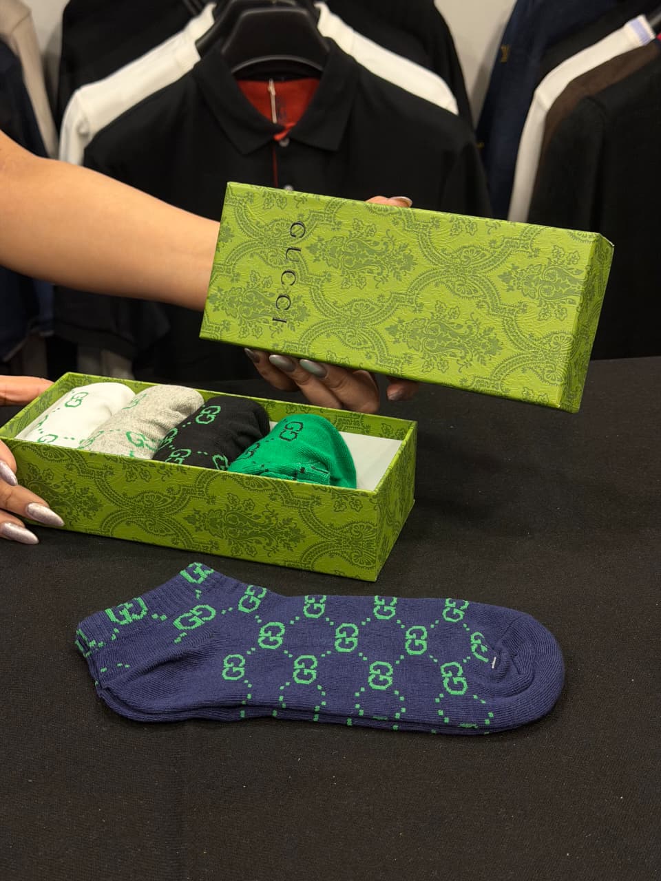 Gucci Pack of 5 Socks Box