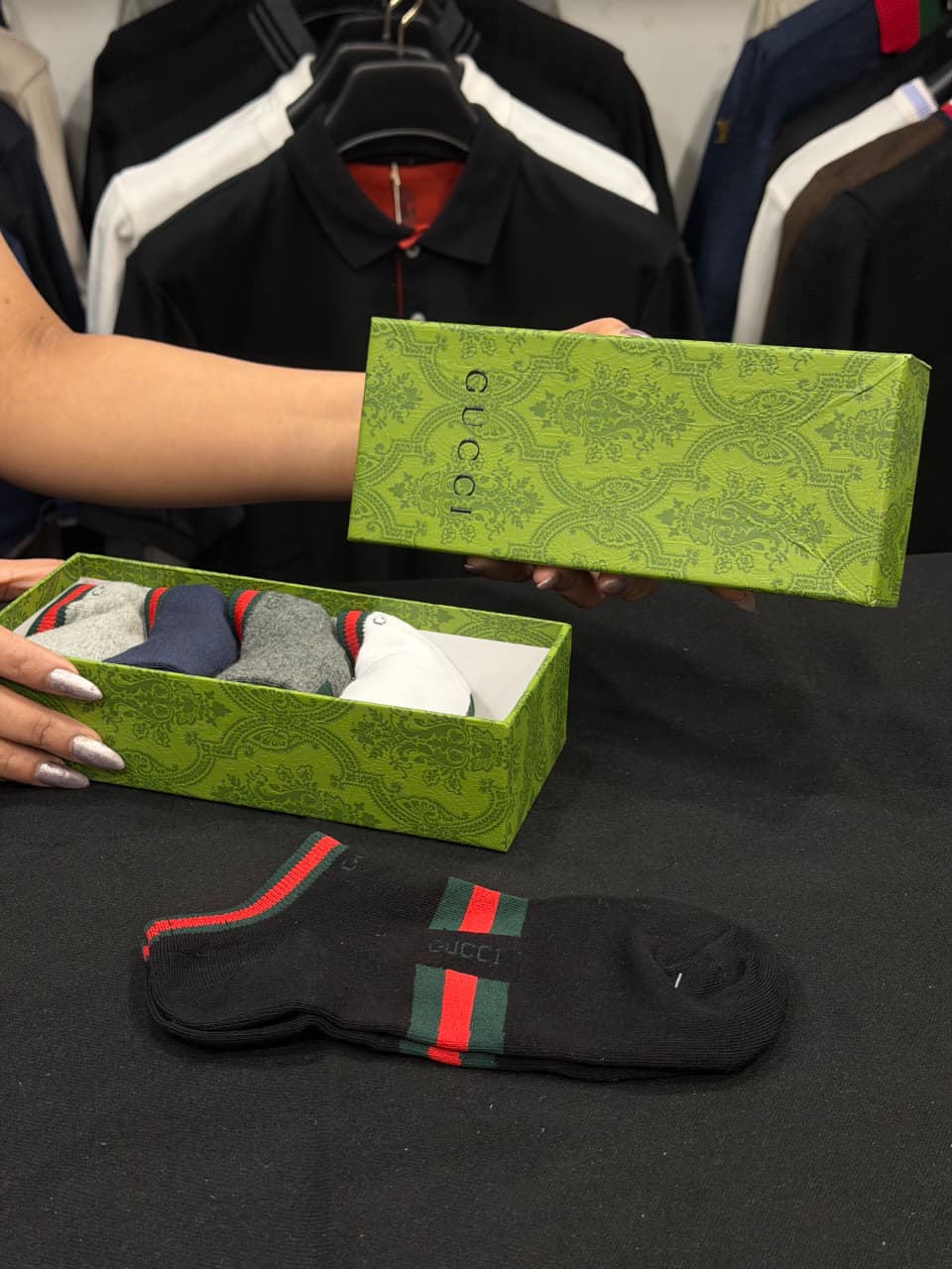 Gucci Pack of 5 Socks Box