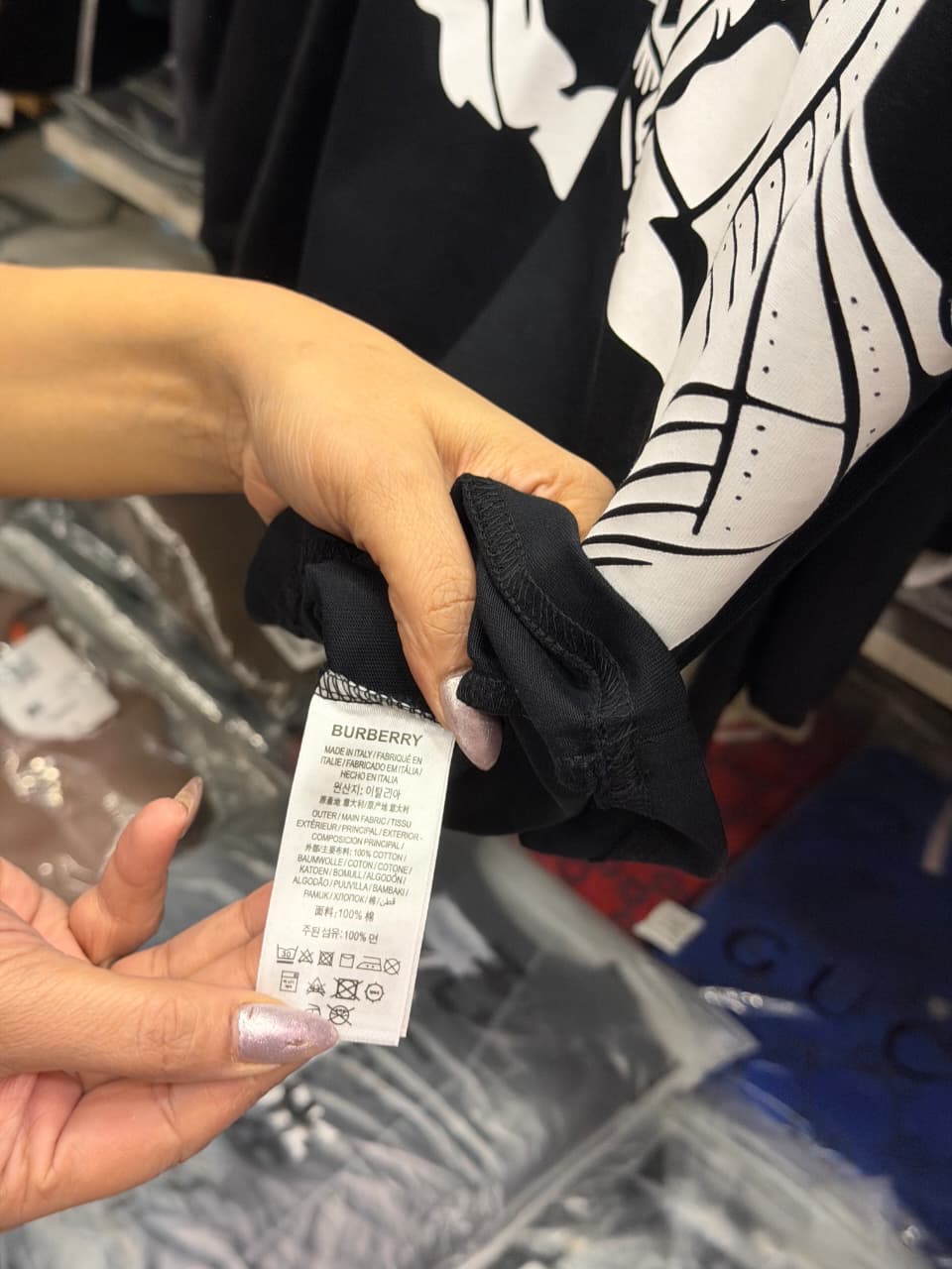 Burberry Oversized T-shirt