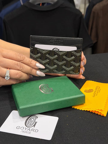 Goyard Card Holder - Black
