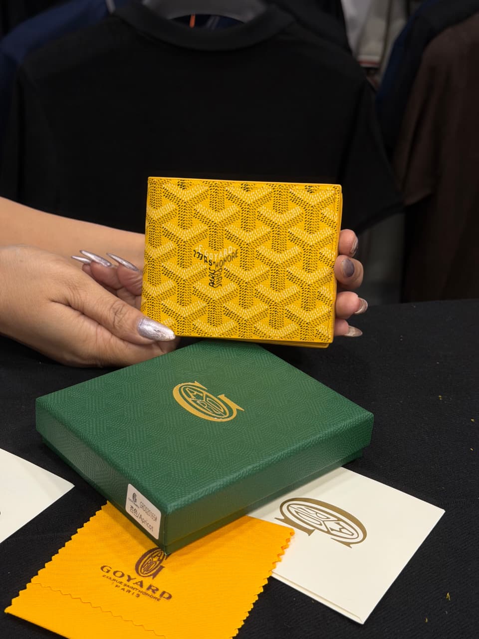 Goyard Short Wallet - Yellow