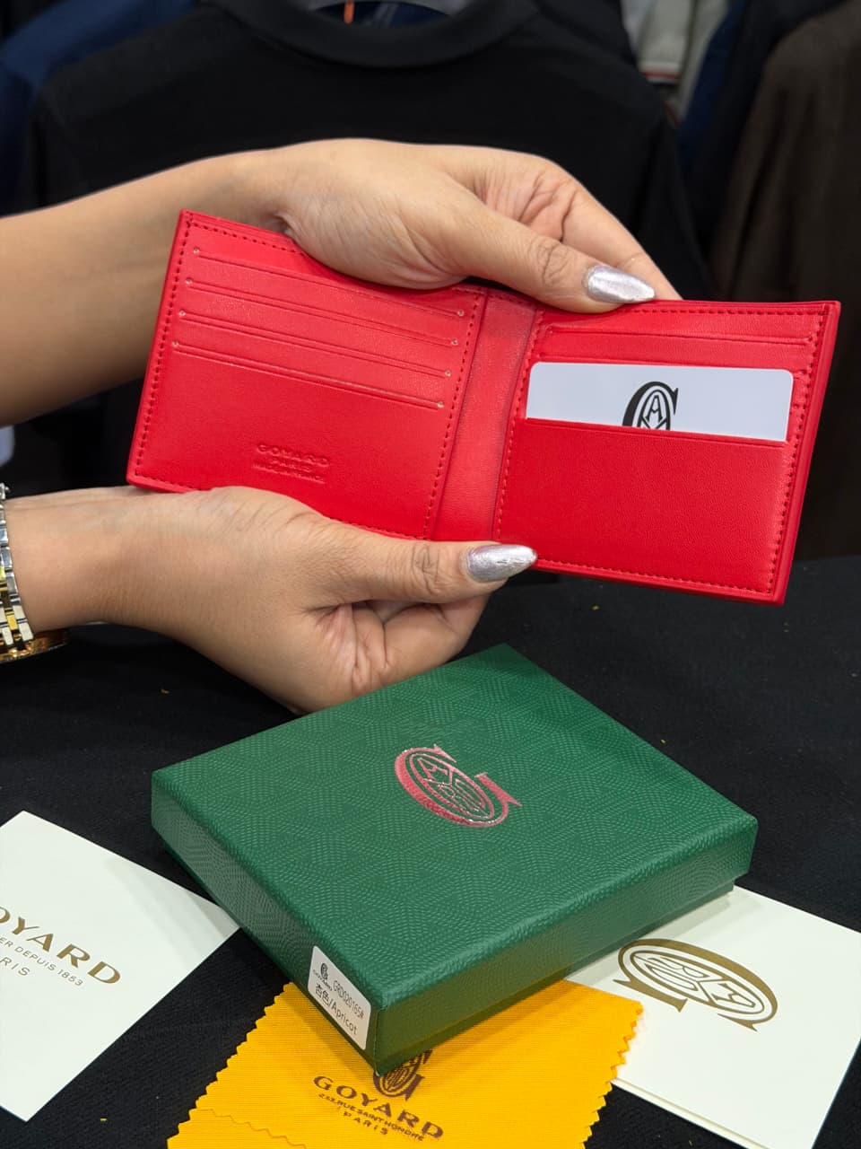Goyard Short Wallet - Red
