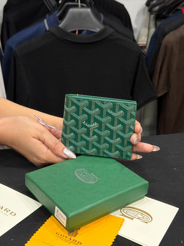 Goyard Short Wallet - Green