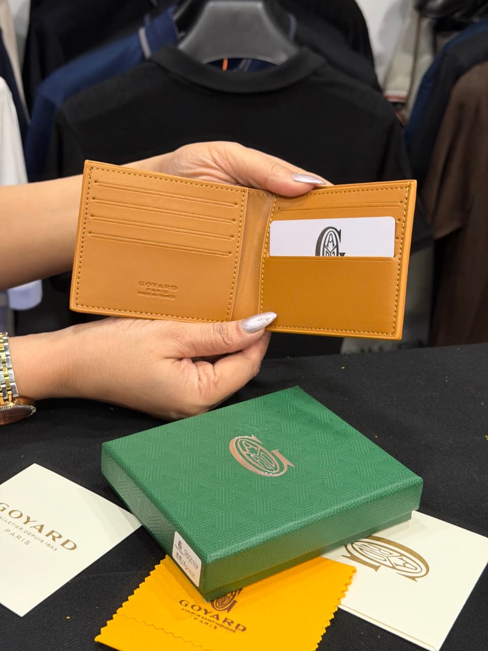 Goyard Short Wallet - Earth Yellow