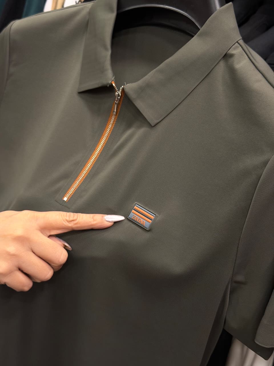 Zegna Stretchable Dri Fit Polo
