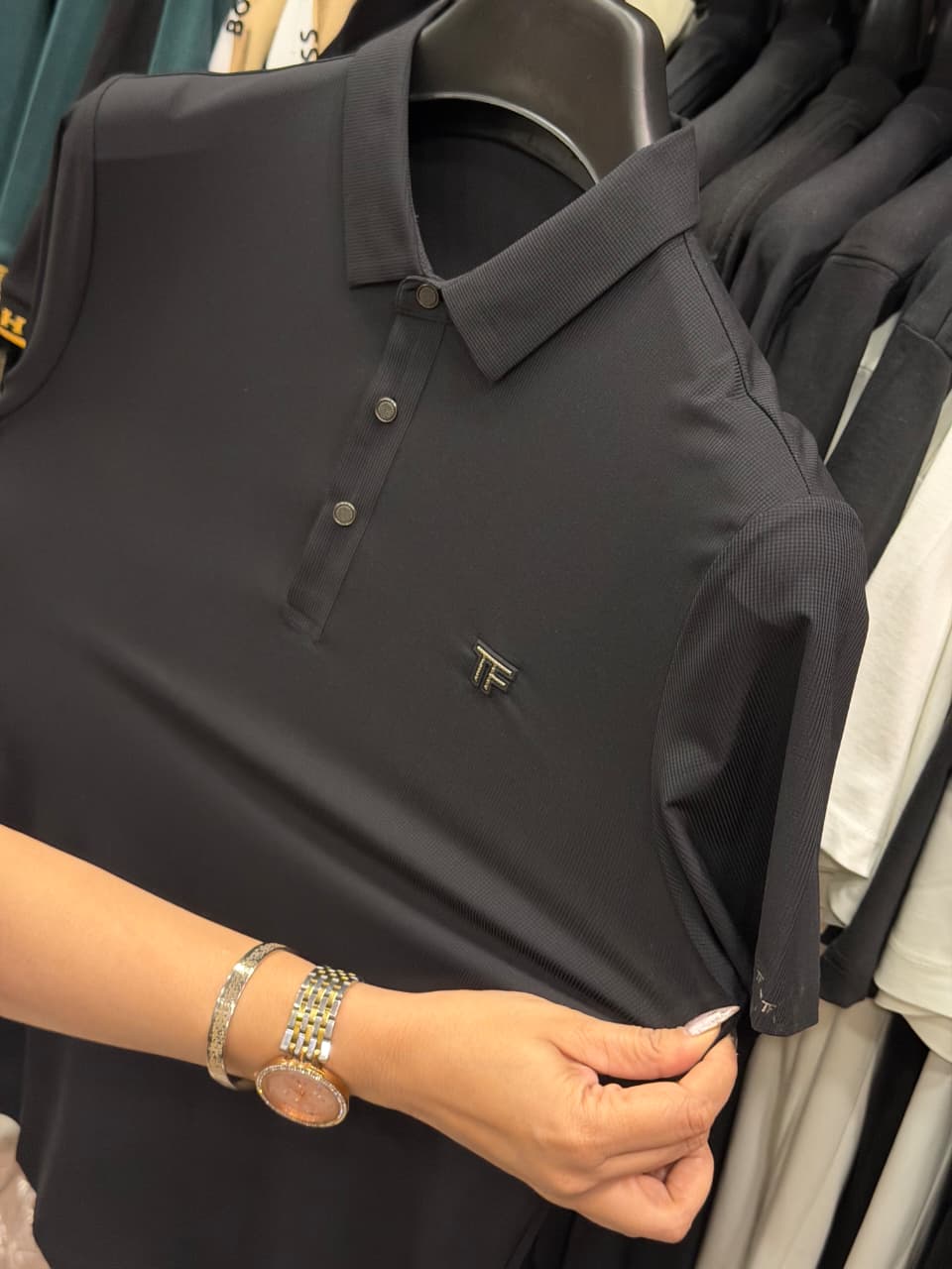 Tom Ford Stretchable Dri Fit Polo