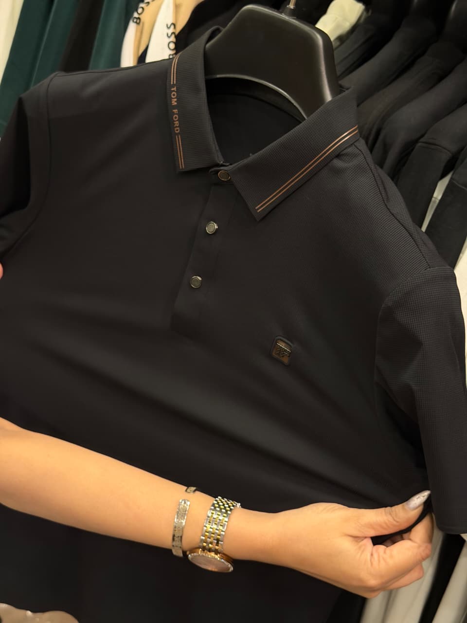 Tom Ford Stretchable Dri Fit Polo
