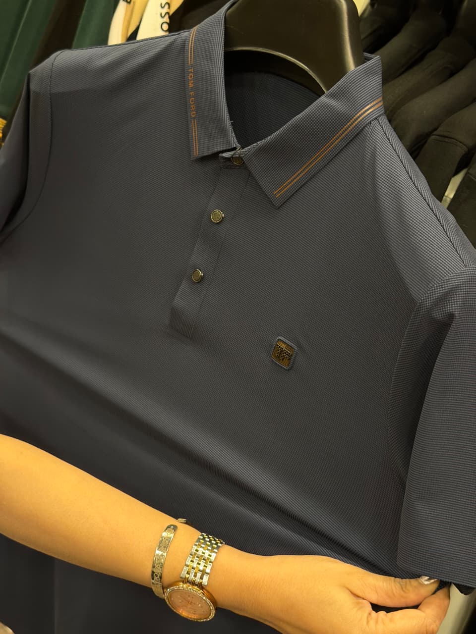Tom Ford Stretchable Dri Fit Polo