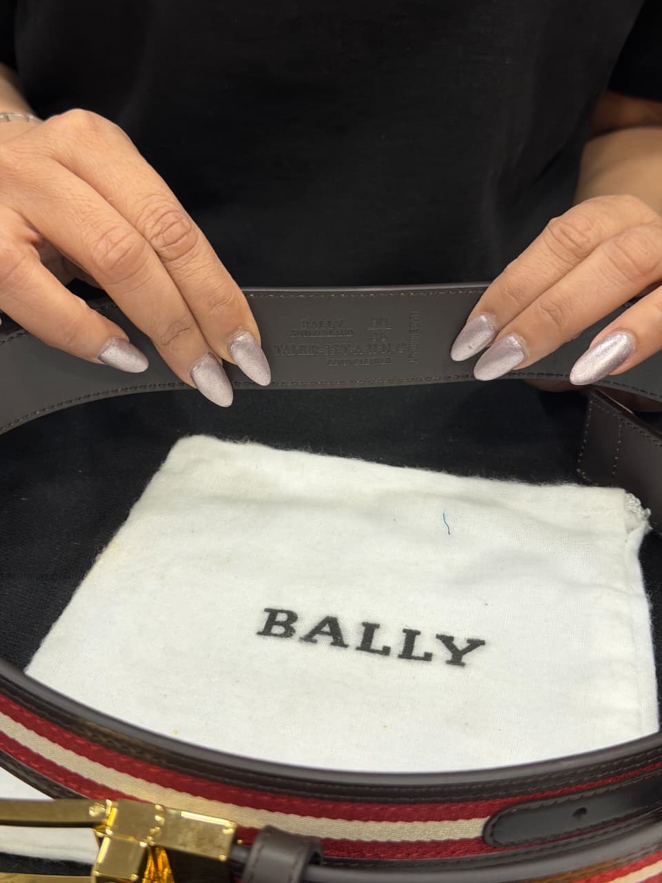 Bally 1:1 Grade Genuine Leather Belt with Full Packaging