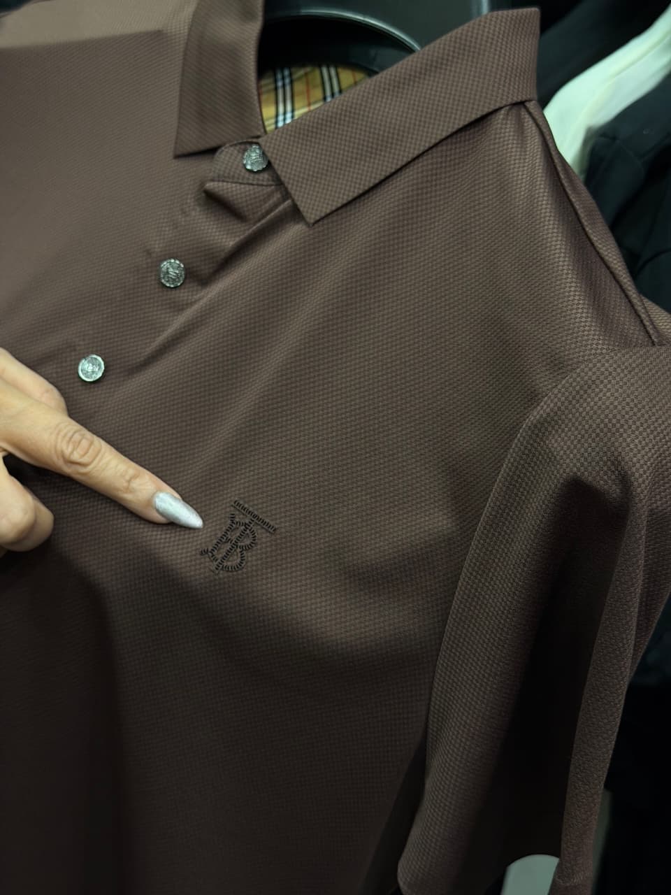 Burberry Stretchable Dri Fit Polo
