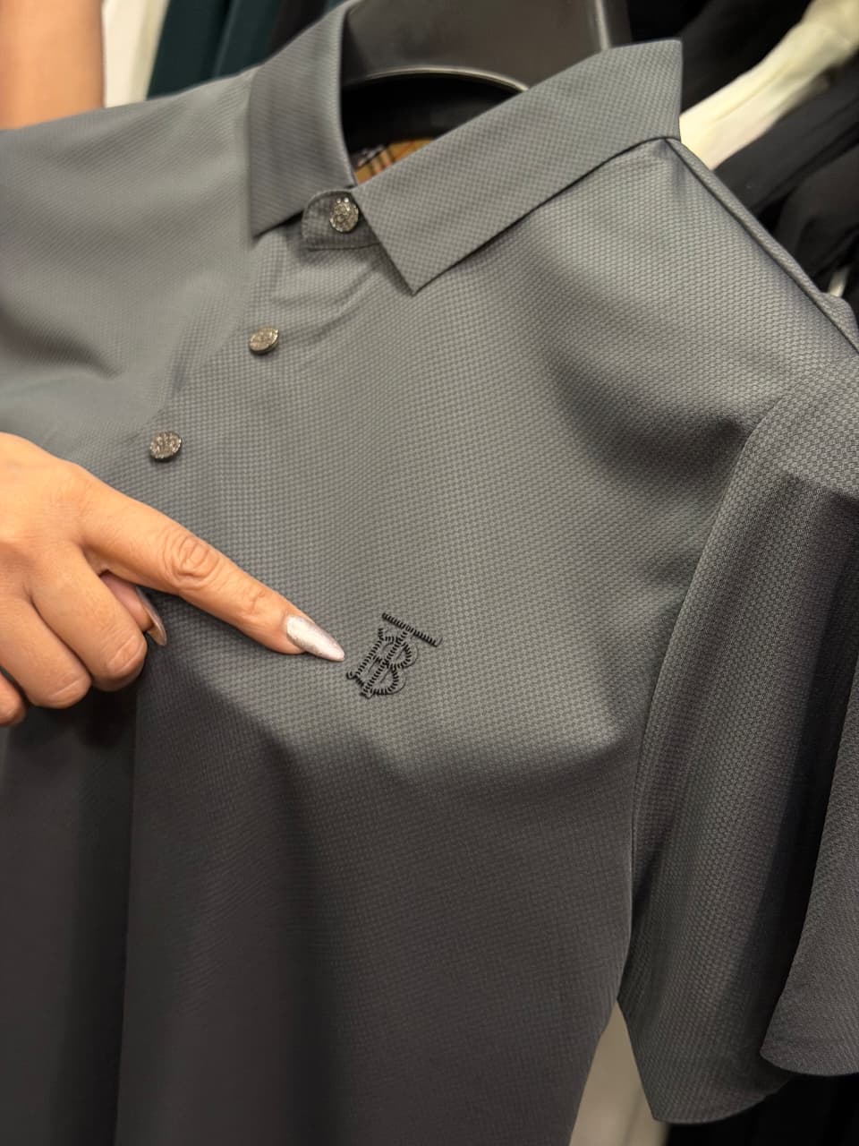 Burberry Stretchable Dri Fit Polo