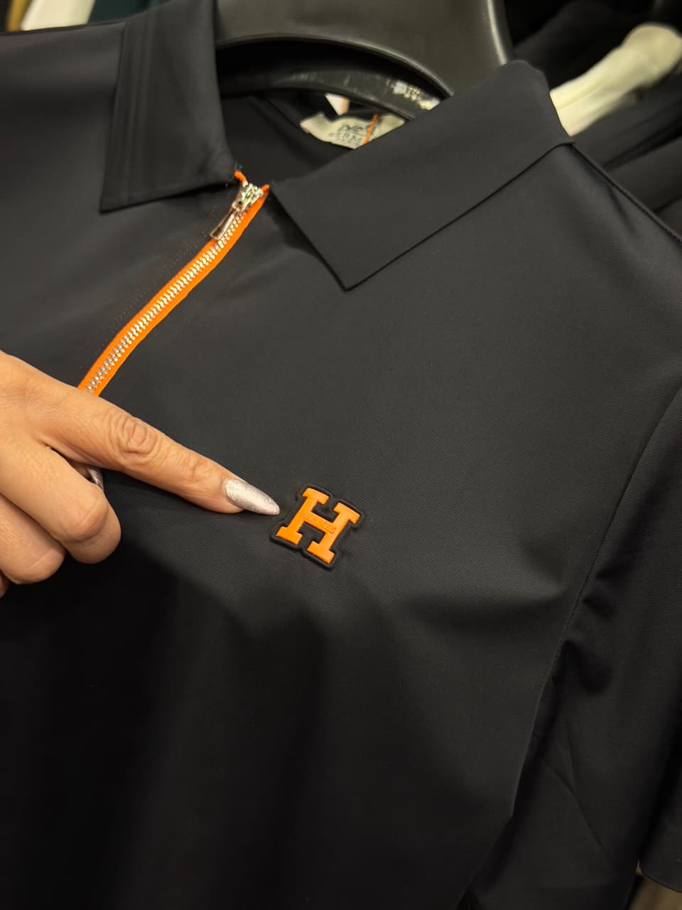 Hermes Stretchable Dri Fit Polo