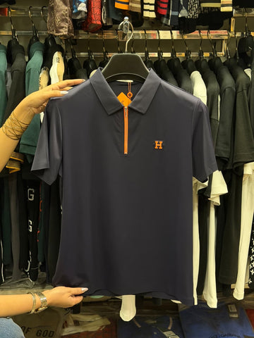 Hermes Stretchable Dri Fit Polo