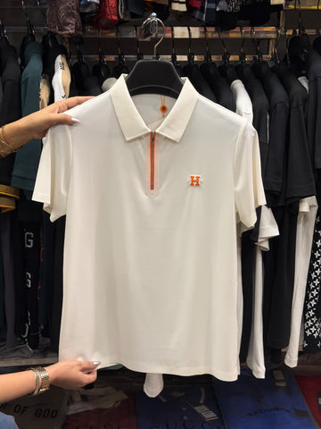 Hermes Stretchable Dri Fit Polo