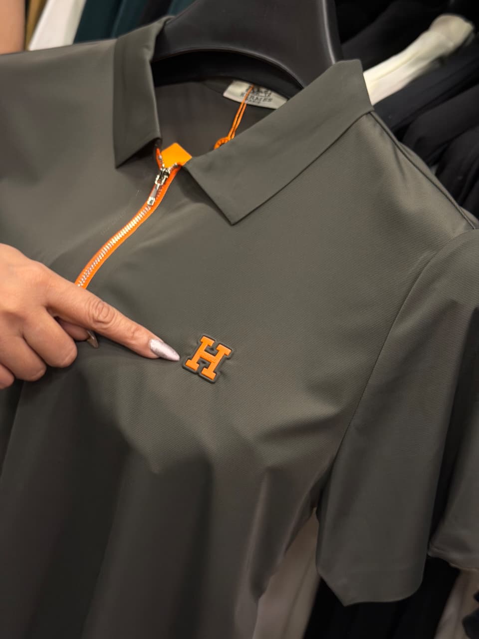 Hermes Stretchable Dri Fit Polo