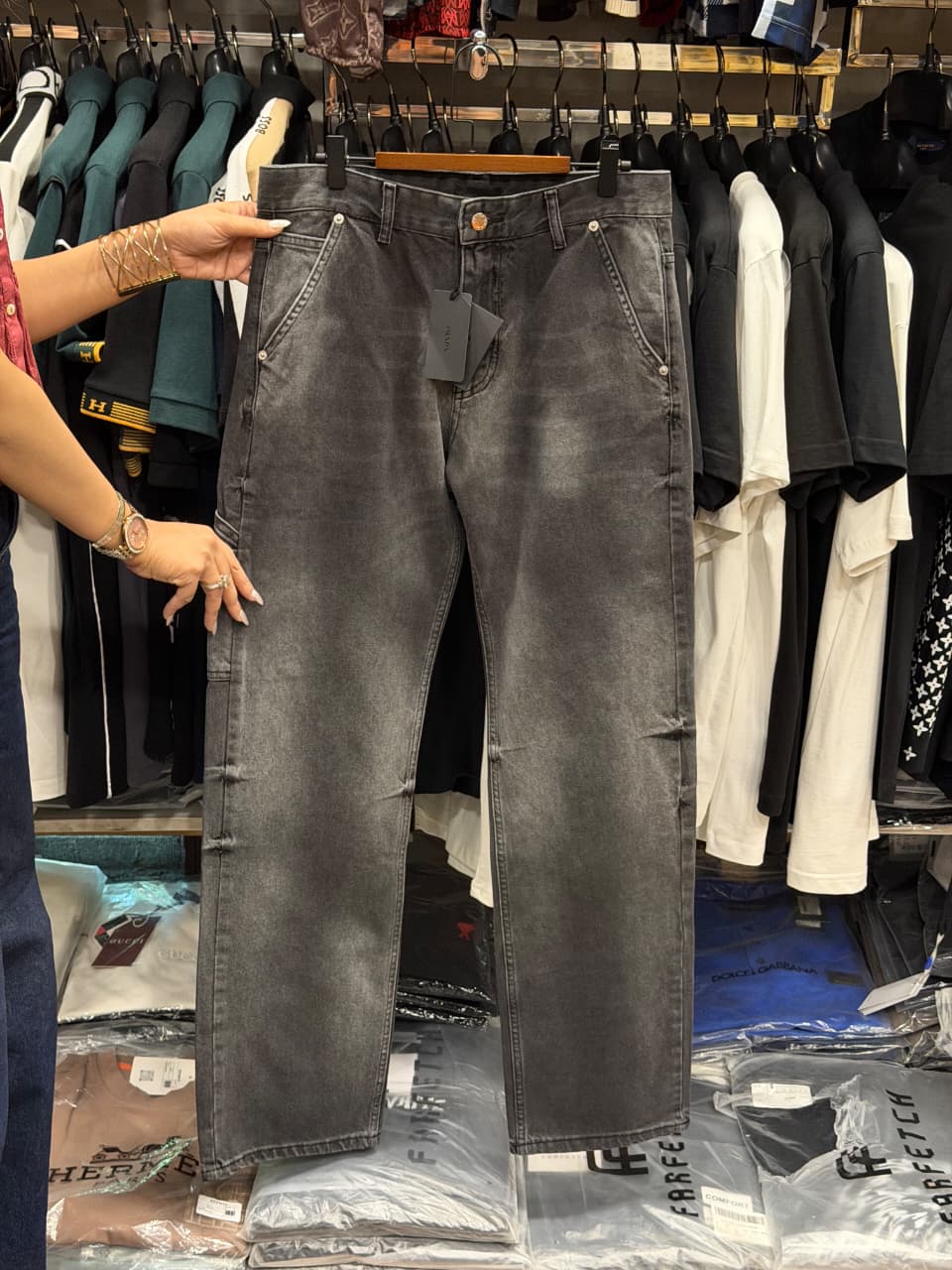 Prada 1:1 Grade Super Premium Denim Jeans