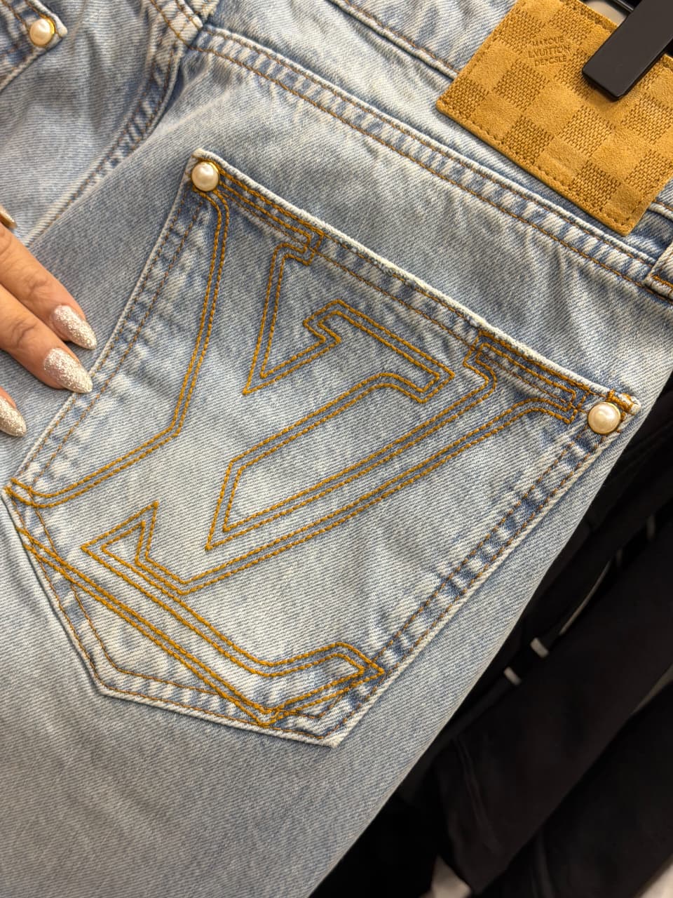 Louis Vuitton 1:1 Grade Super Premium Denim Jeans