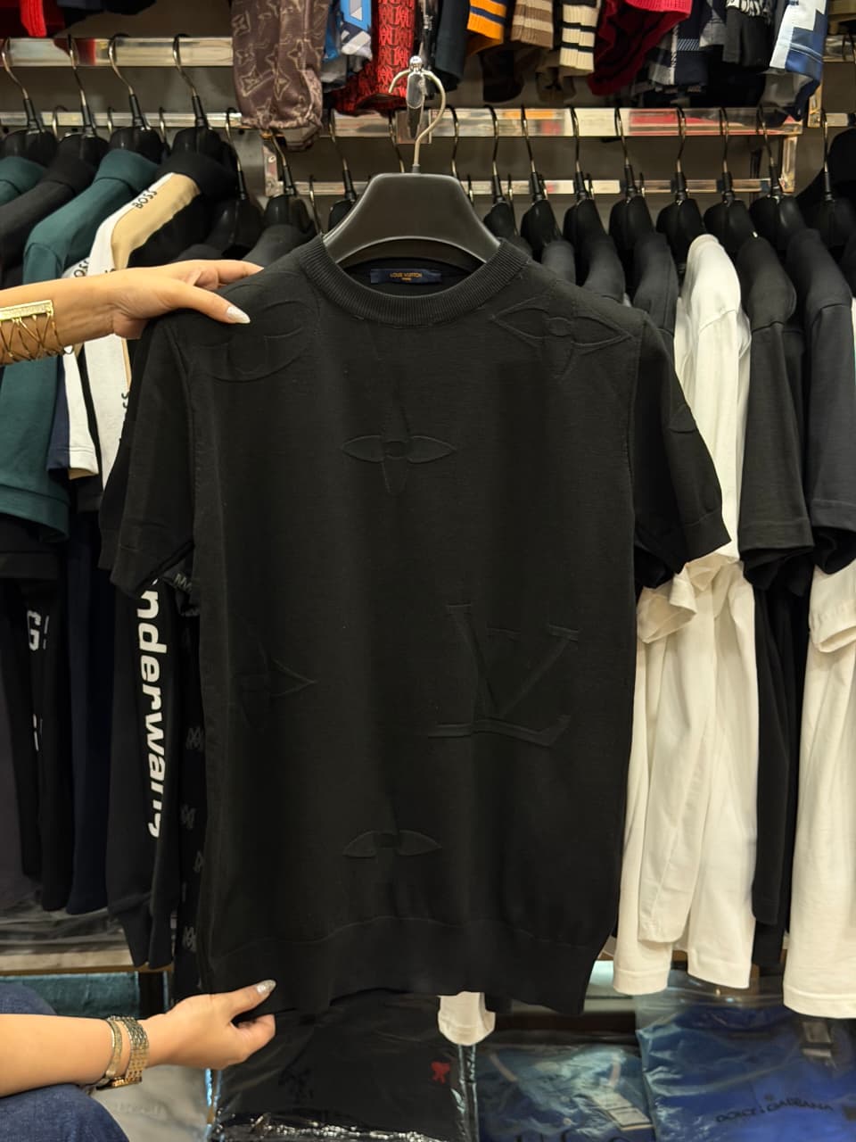 Louis Vuitton 1:1 Grade Knitwear Tshirt