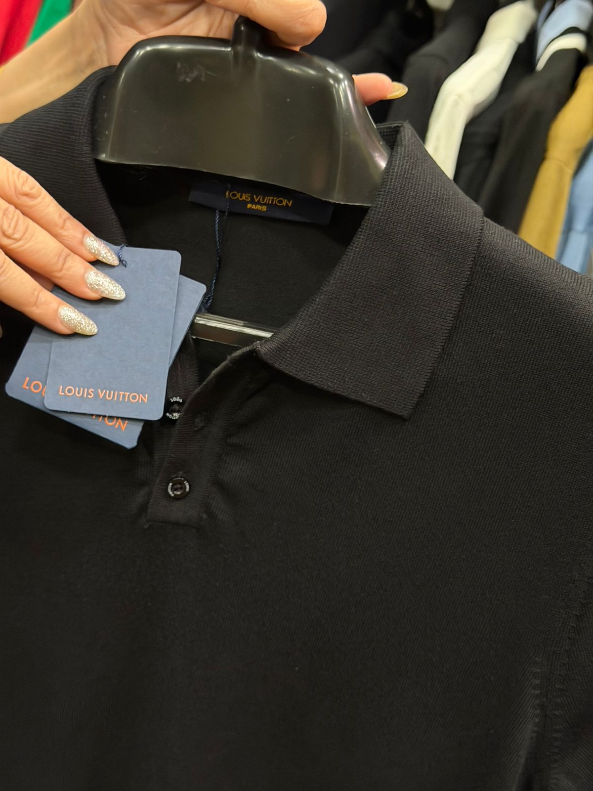 Louis Vuitton 1:1 Grade Knitwear Polo