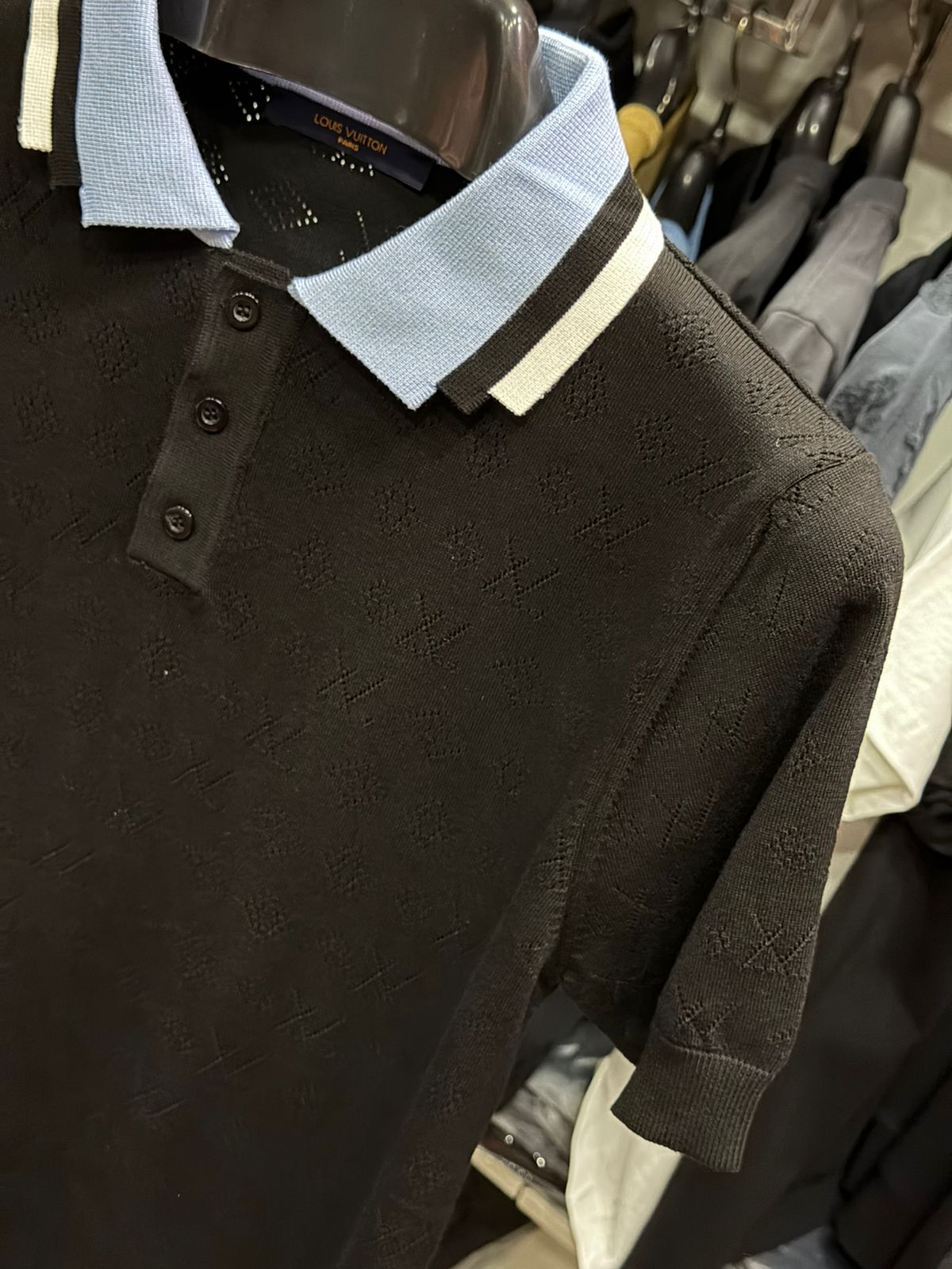Louis Vuitton 1:1 Grade Knitwear Polo