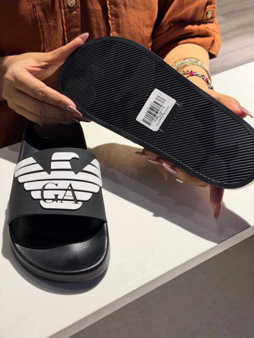 Armani Slides