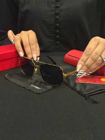 Cartier 1:1 Super Premium Grade in Titanium Sunglasses